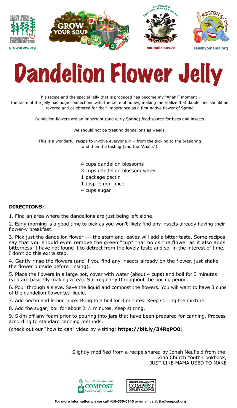 Dandelion Jelly